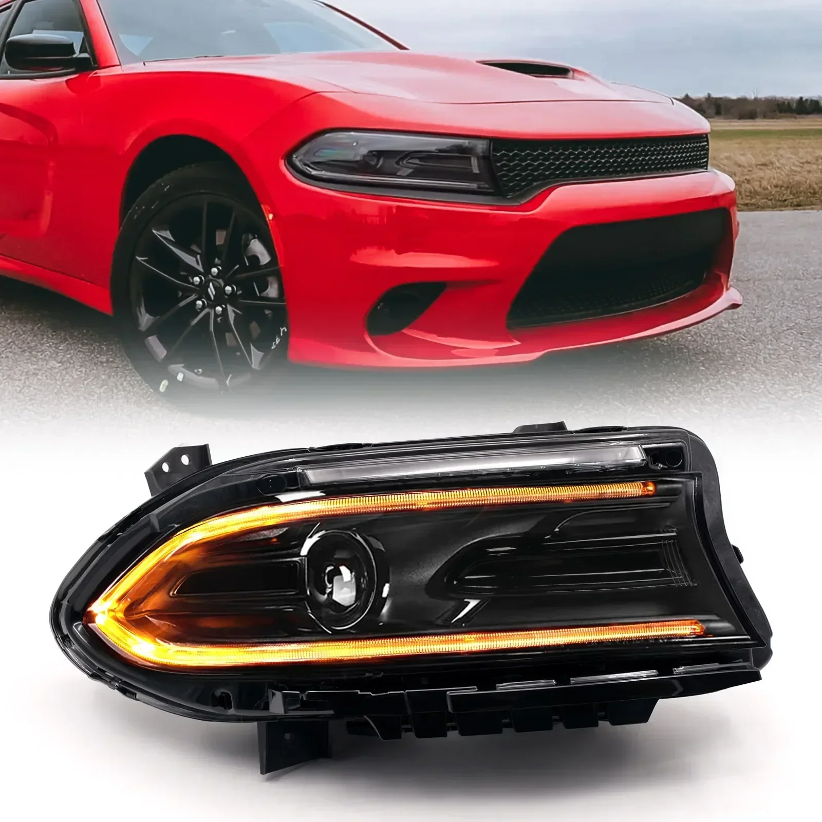 Headlight Headlamp Halogen 12V 36 Wattage Assembly for Charger 68214398AA Lamp Clear with OEM Size
Headlight Headlamp Halogen 12V 36 Wattage Assembly for Charger 68214398AA Lamp Clear with OEM Size