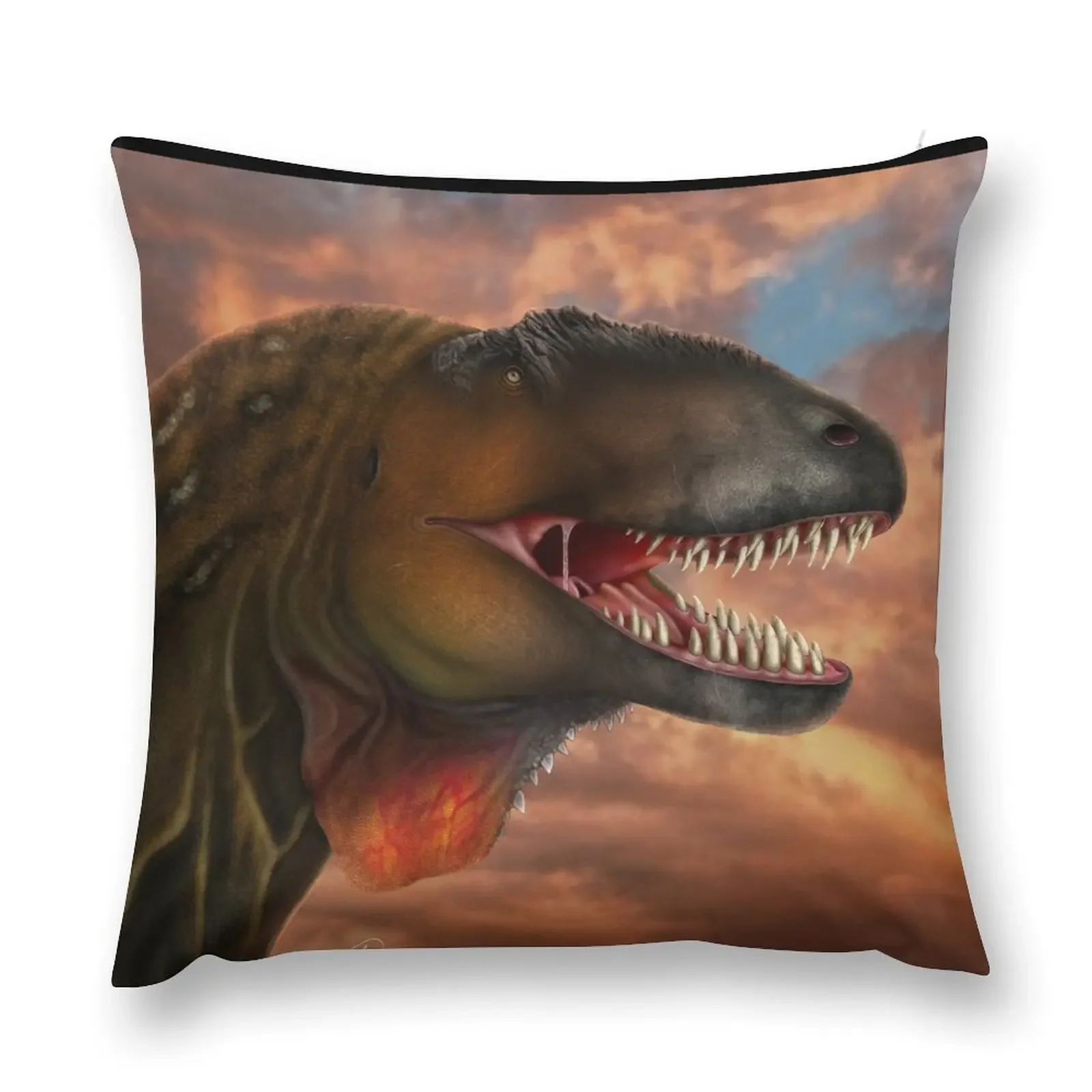 Carcharodontosaurus saharicus Paleoart Throw Pillow luxury throw pillow covers New year pillow
Carcharodontosaurus saharicus Paleoart Throw Pillow luxury throw pillow covers New year pillow