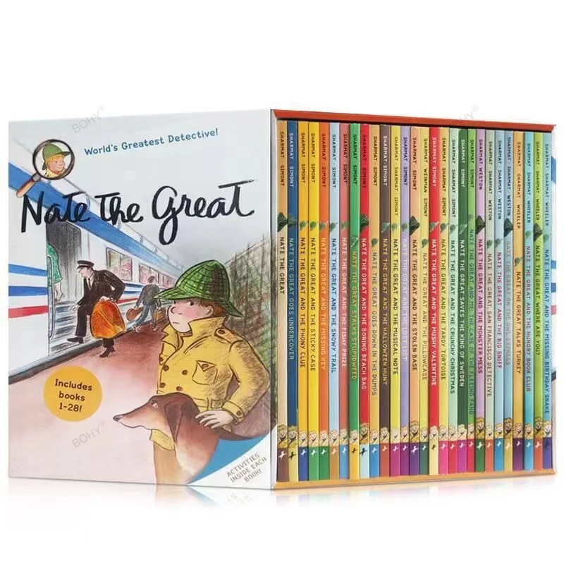 Nate The Great English Chapters and Books: 29 Great Little Detective Nate Books
Nate The Great English Chapters and Books: 29 Great Little Detective Nate Books