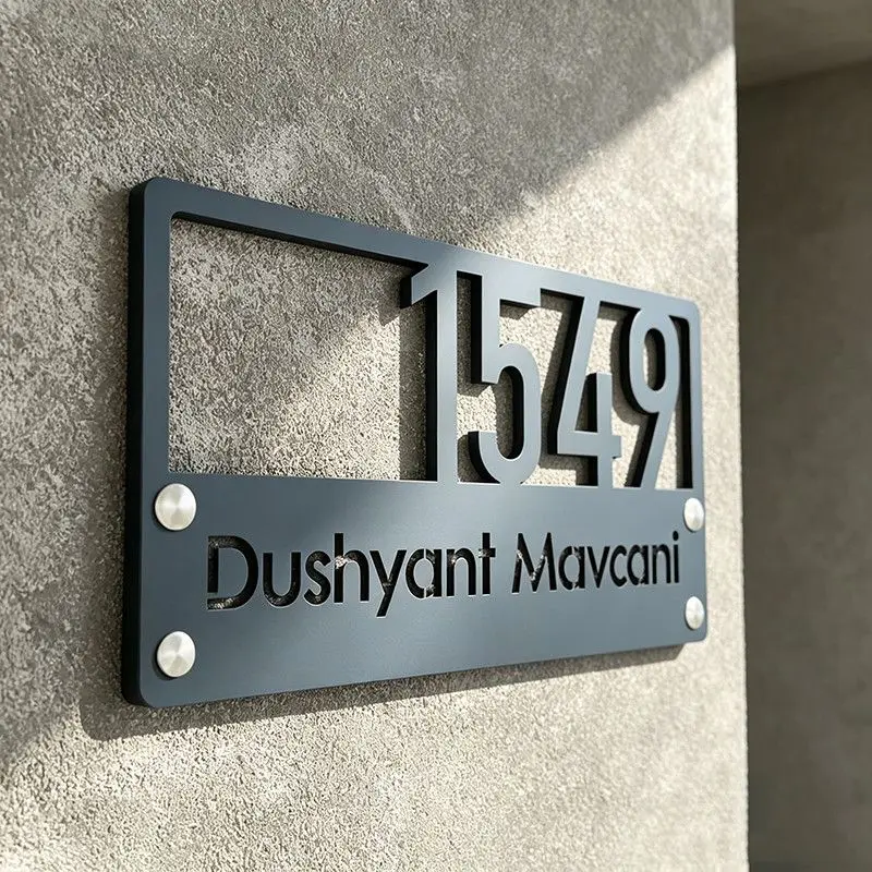 Custom Minimalist Industrial Hollow Door Plate Wall Sign for Apartment Villa Studio Bar Home Hotel Identification Plaque
Custom Minimalist Industrial Hollow Door Plate Wall Sign for Apartment Villa Studio Bar Home Hotel Identification Plaque