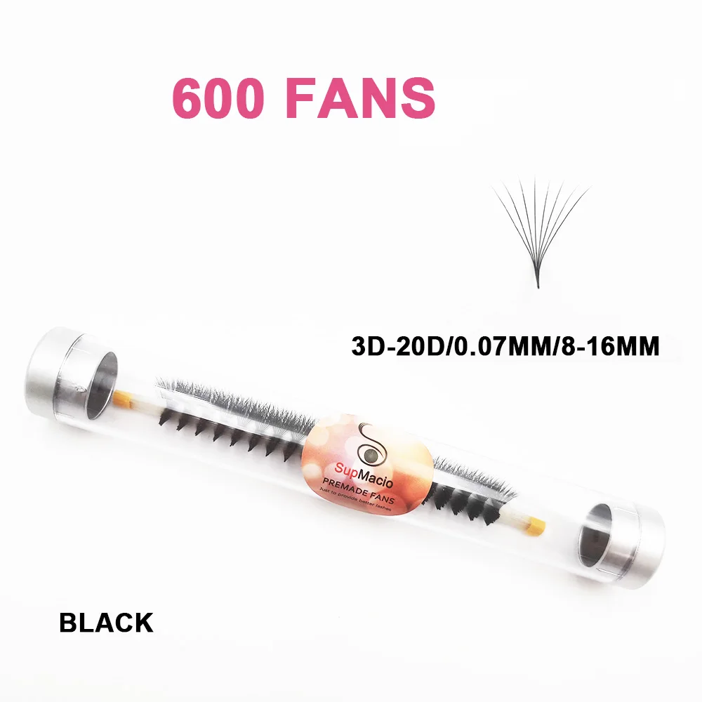 Supmacio Speed Premade Volume Fans 3d-20d 0.07mm Pointy Base Loose Promade Fan Lashes 600 Fans
Supmacio Speed Premade Volume Fans 3d-20d 0.07mm Pointy Base Loose Promade Fan Lashes 600 Fans
