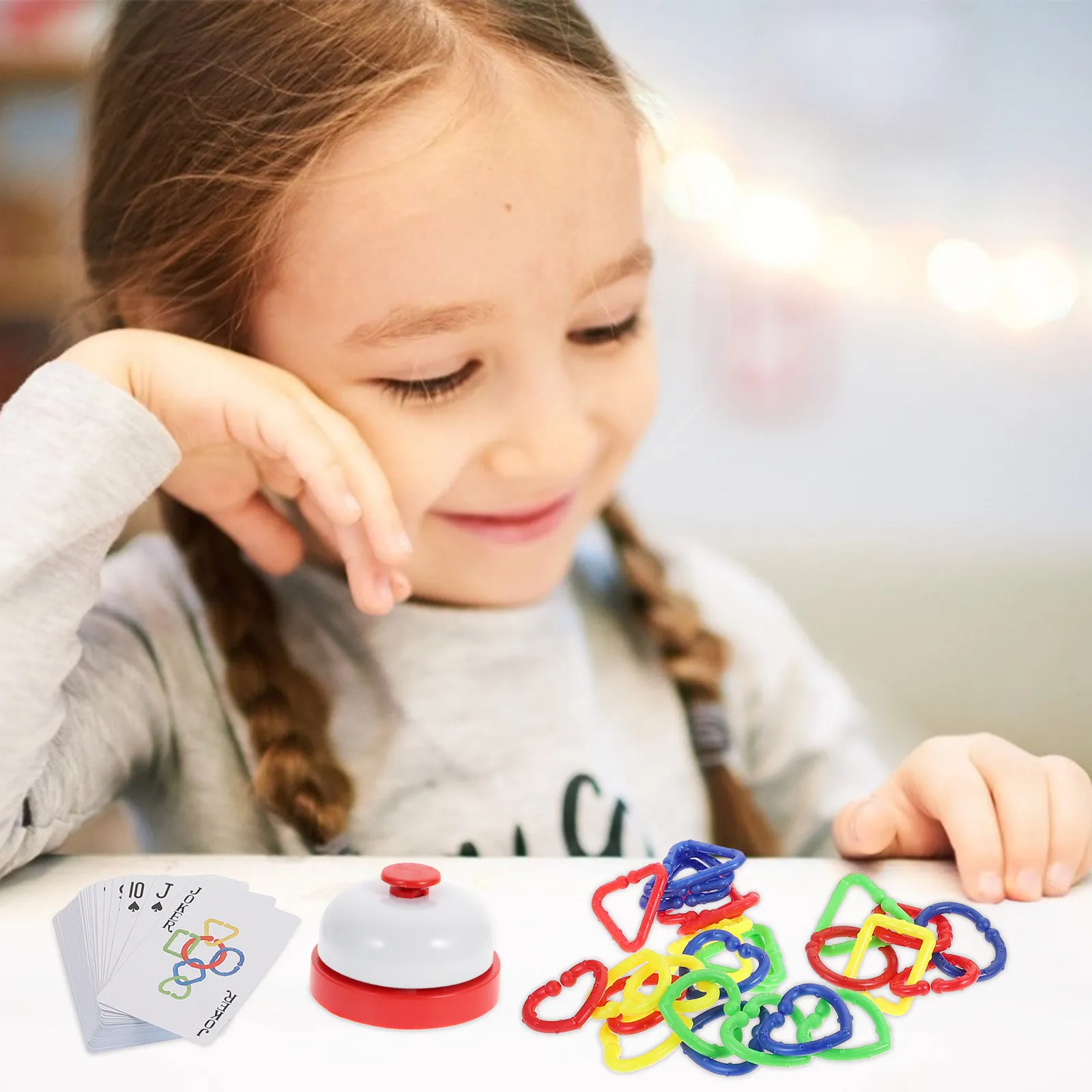 1Set Interlocking Link Circles DIY Inserted Ring Puzzle for Kids Children Educational Maze Game Loop
1Set Interlocking Link Circles DIY Inserted Ring Puzzle for Kids Children Educational Maze Game Loop