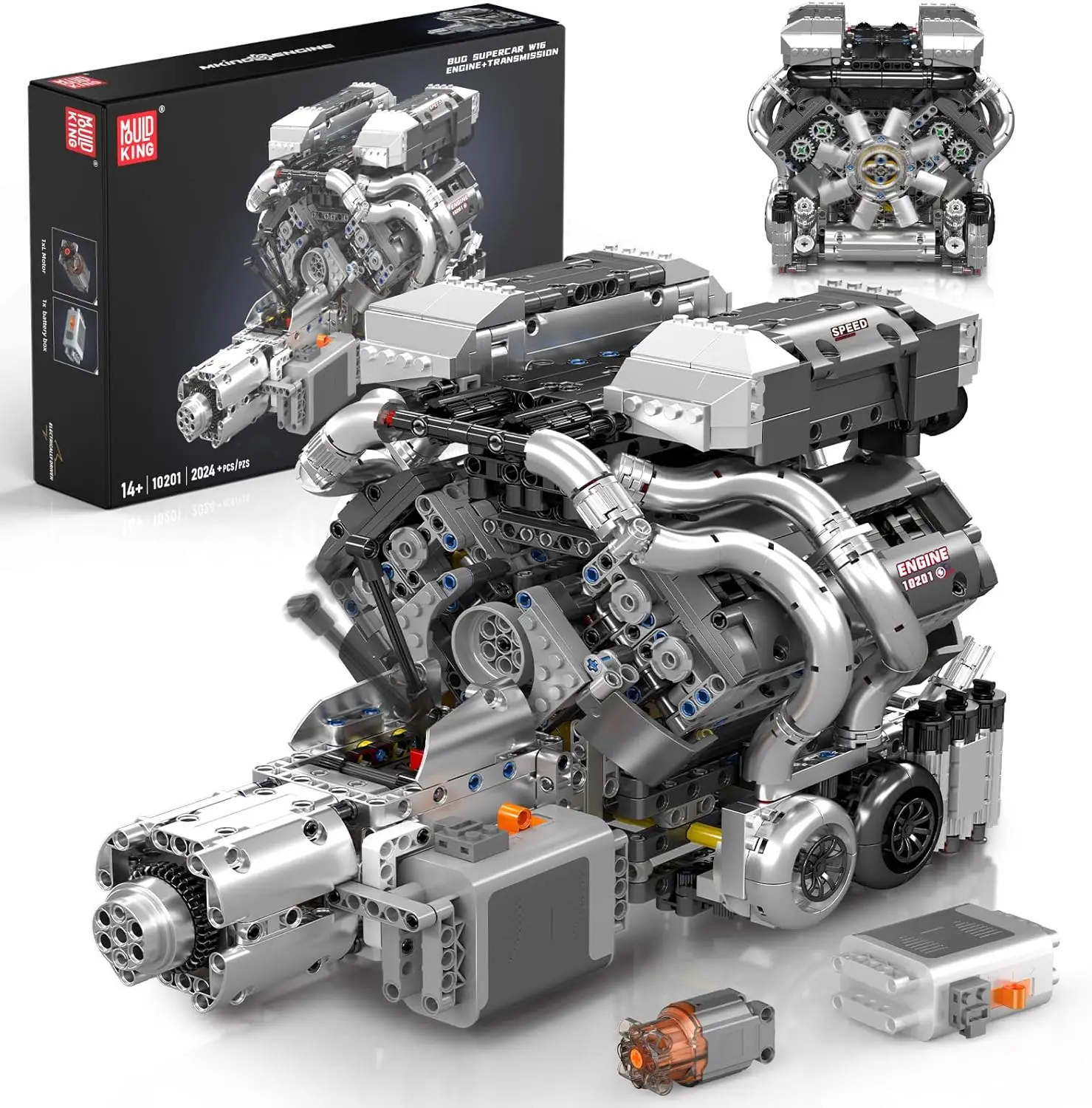Engine Model Kit - Build Your Own Cars 4-Speed Transmission Engine That Works - DIY STEM Project for Kids/Teens, Hobby
Engine Model Kit - Build Your Own Cars 4-Speed Transmission Engine That Works - DIY STEM Project for Kids/Teens, Hobby