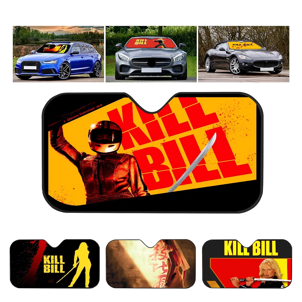 Movie K-kill Bill Anmie Sunshade Windscreen 3D Film Plaid Gift Novelty Car Front Window Visor 70x130cm Sun Visor Solar Protect
Movie K-kill Bill Anmie Sunshade Windscreen 3D Film Plaid Gift Novelty Car Front Window Visor 70x130cm Sun Visor Solar Protect