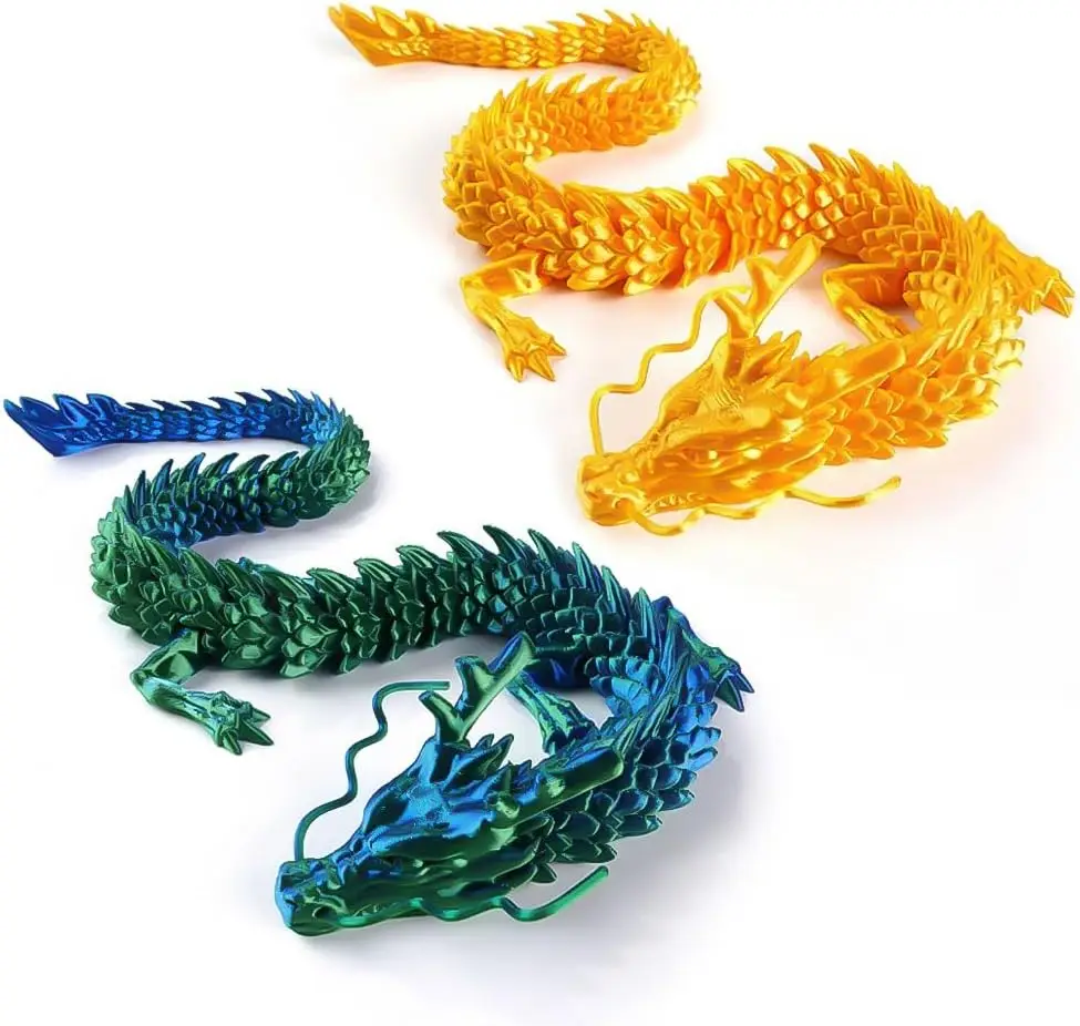 2 Pack 12 Inch Crystal Dragon 3D Printed Fidget Toys - Adult Stress Relief Desk Decor for Office & Home
2 Pack 12 Inch Crystal Dragon 3D Printed Fidget Toys - Adult Stress Relief Desk Decor for Office & Home