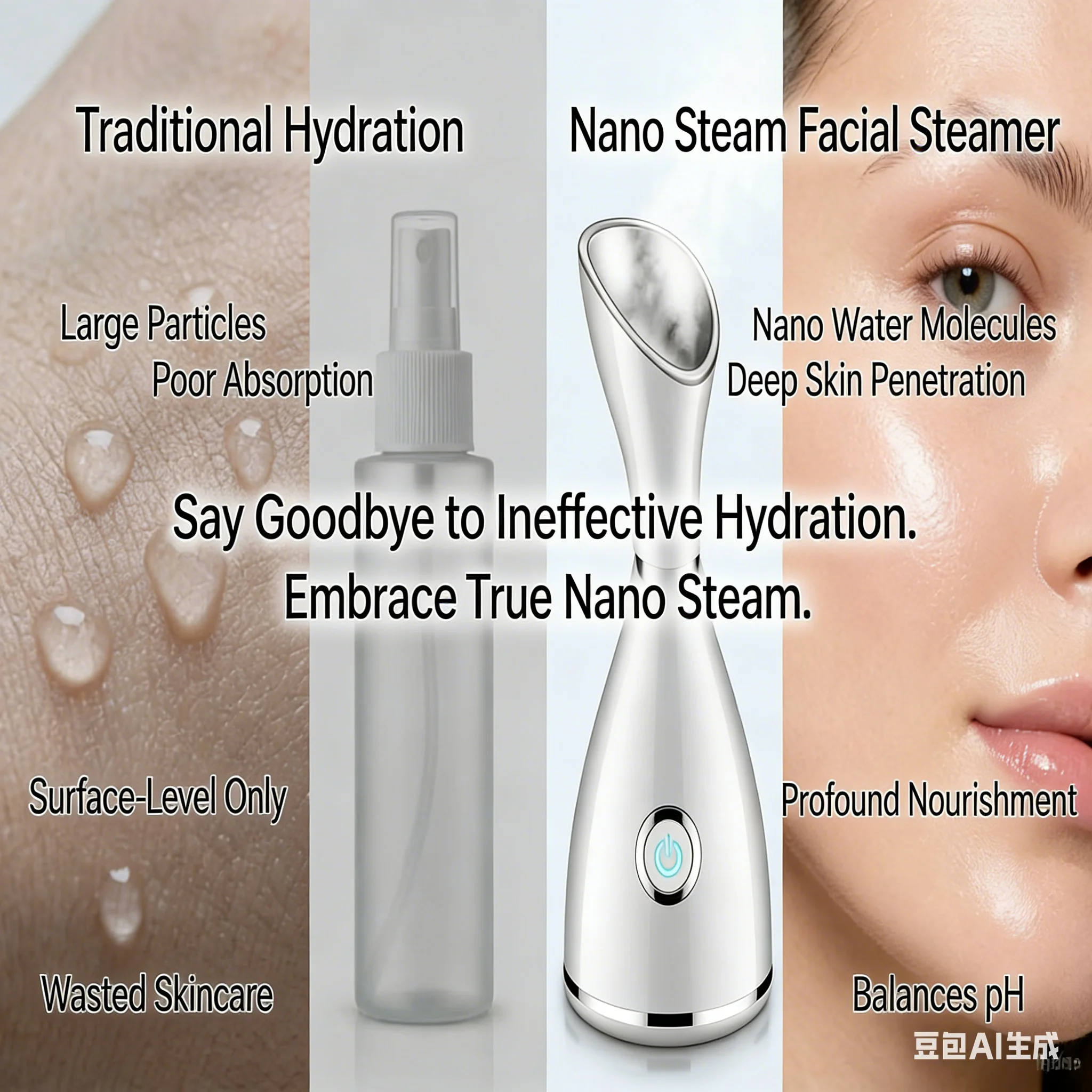 Профессиональный портативный паровой увлажнитель для лица с функцией горячего тумана, нано-ионный паровой аппарат для ухода за кожей, паровая сауна для лица.
Профессиональный портативный паровой увлажнитель для лица с функцией горячего тумана, нано-ионный паровой аппарат для ухода за кожей, паровая сауна для лица.