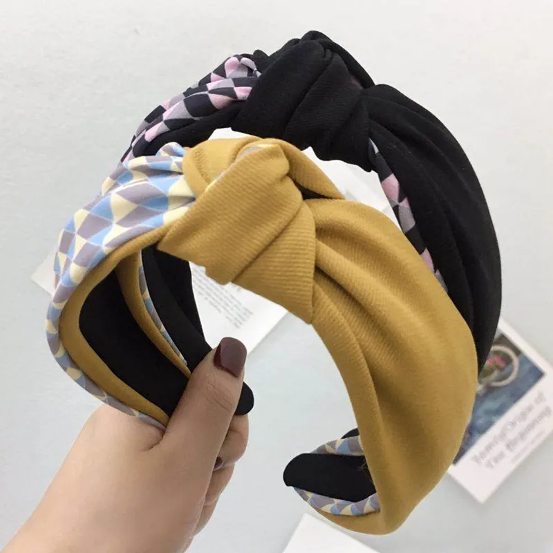 orean Style Knotted Headband - Colorblock Bow & Plaid Wide Band, Fashion Hair Accessories for Women
orean Style Knotted Headband - Colorblock Bow & Plaid Wide Band, Fashion Hair Accessories for Women