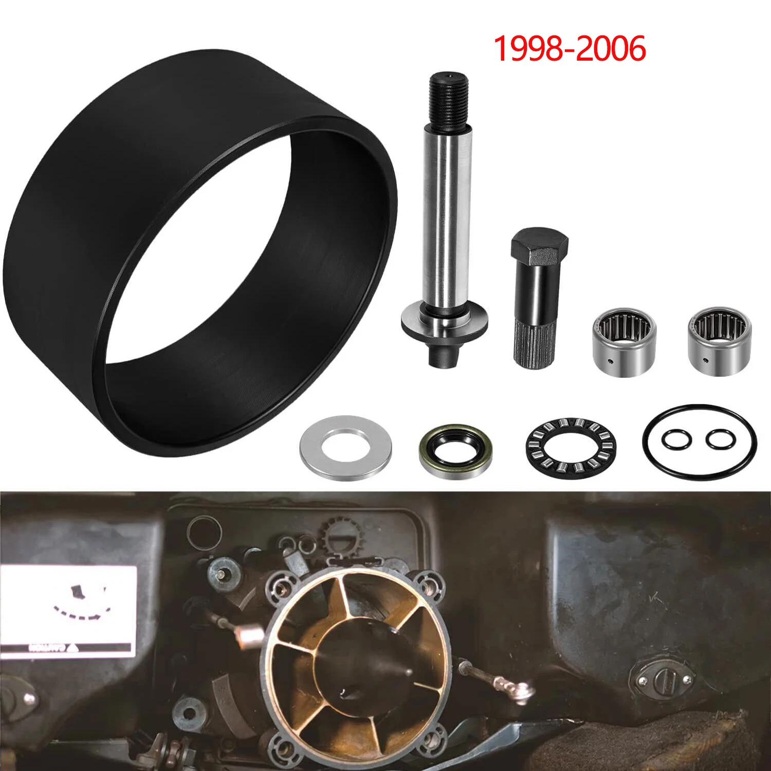 Jet Pump Kit with Wear Ring Impeller Shaft Seal Oil Removal Installation Tool for 1998-2006 SeaDoo 951 XP 3D GTI LE RFI More
Jet Pump Kit with Wear Ring Impeller Shaft Seal Oil Removal Installation Tool for 1998-2006 SeaDoo 951 XP 3D GTI LE RFI More