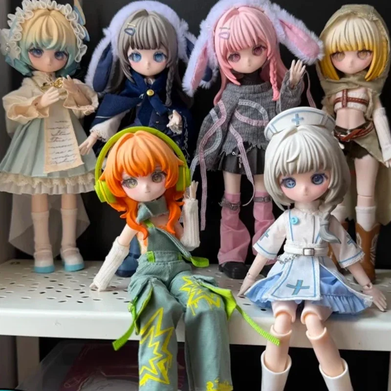 Original Michot Doomsday Prologue Series Bjd Doll 12-Point Movable Joint Figure Trendy Toy Trendy Blind Box Birthday Gift
Original Michot Doomsday Prologue Series Bjd Doll 12-Point Movable Joint Figure Trendy Toy Trendy Blind Box Birthday Gift