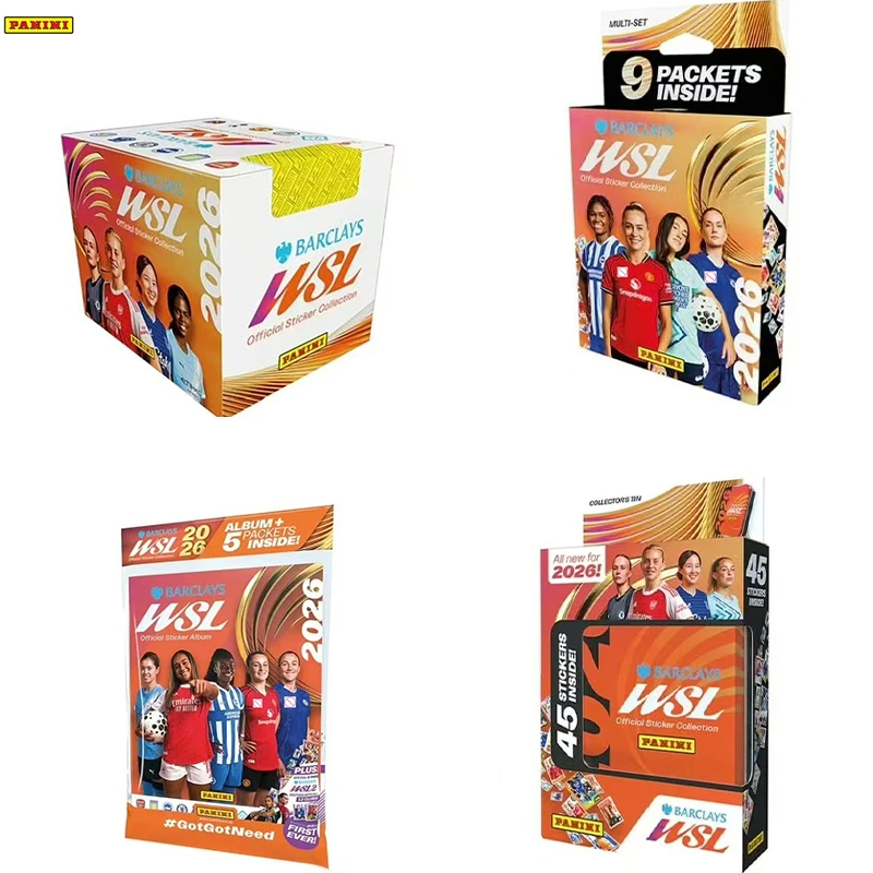 НОВЫЕ коллекционные карточки-наклейки Panini 2026 года: Женская футбольная команда Премьер-лиги. Подарки для коллекционирования.
НОВЫЕ коллекционные карточки-наклейки Panini 2026 года: Женская футбольная команда Премьер-лиги. Подарки для коллекционирования.
