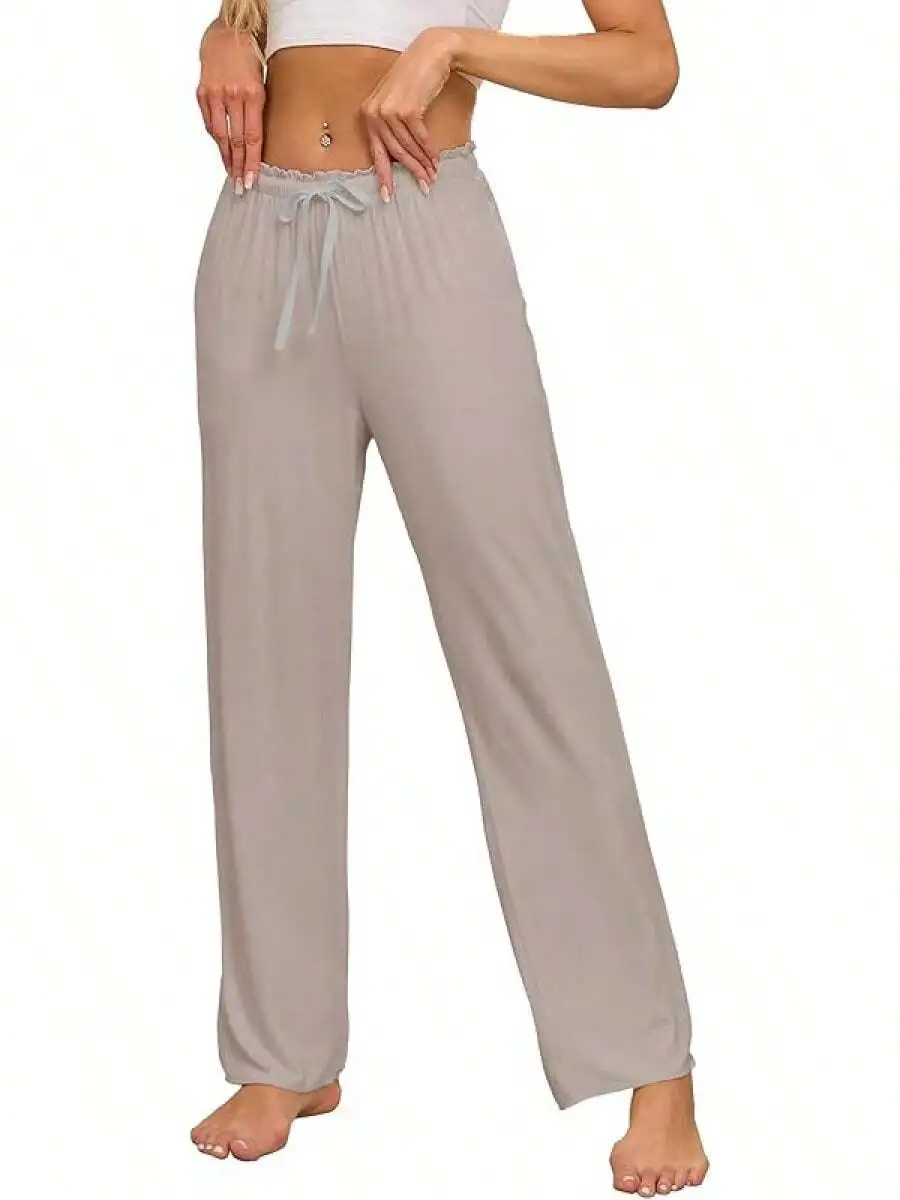 Womens Bamboo Rayon Wide Leg Pajama Pants Loose Comfortable Sweatpants With Pockets
Womens Bamboo Rayon Wide Leg Pajama Pants Loose Comfortable Sweatpants With Pockets