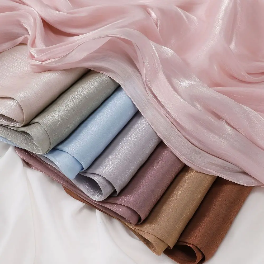 Fashion Solid Color Silk Scarf Shining Chiffon Sunscreen shawl Long Soft Ramadan Long Scarf Outdoor
Fashion Solid Color Silk Scarf Shining Chiffon Sunscreen shawl Long Soft Ramadan Long Scarf Outdoor