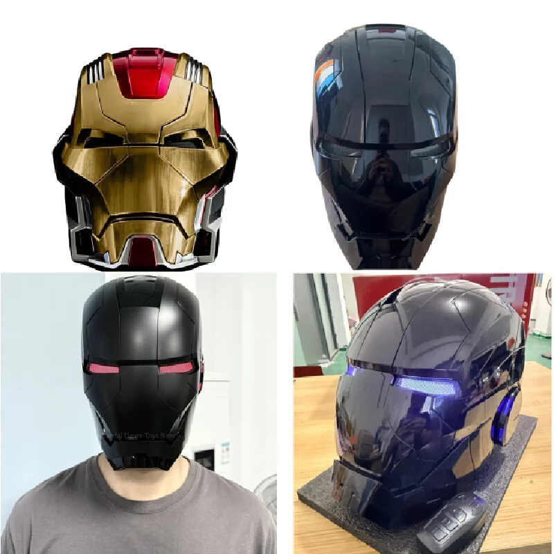 Iron Man Mk5 Mk17 Helmet, Marvel Comics Superhero Electronic Mask with Light Up Eyes for Adult Cosplay Halloween Gift
Iron Man Mk5 Mk17 Helmet, Marvel Comics Superhero Electronic Mask with Light Up Eyes for Adult Cosplay Halloween Gift