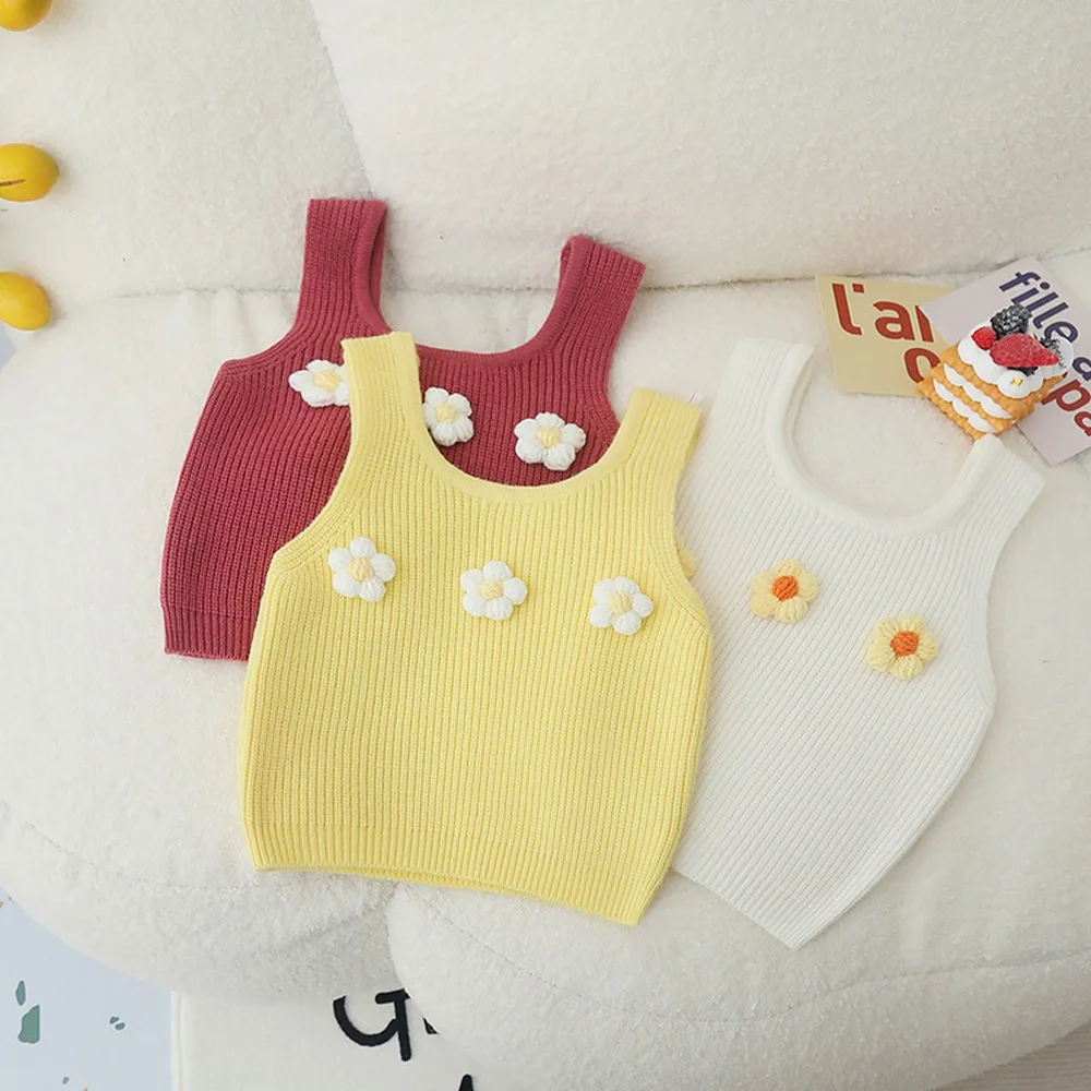 Children's Clothing Knitted Vest 2023 Autumn Girls Vest Spring Children's Sweater Baby Cute Flower Waistcoat Fashion Style
Children's Clothing Knitted Vest 2023 Autumn Girls Vest Spring Children's Sweater Baby Cute Flower Waistcoat Fashion Style