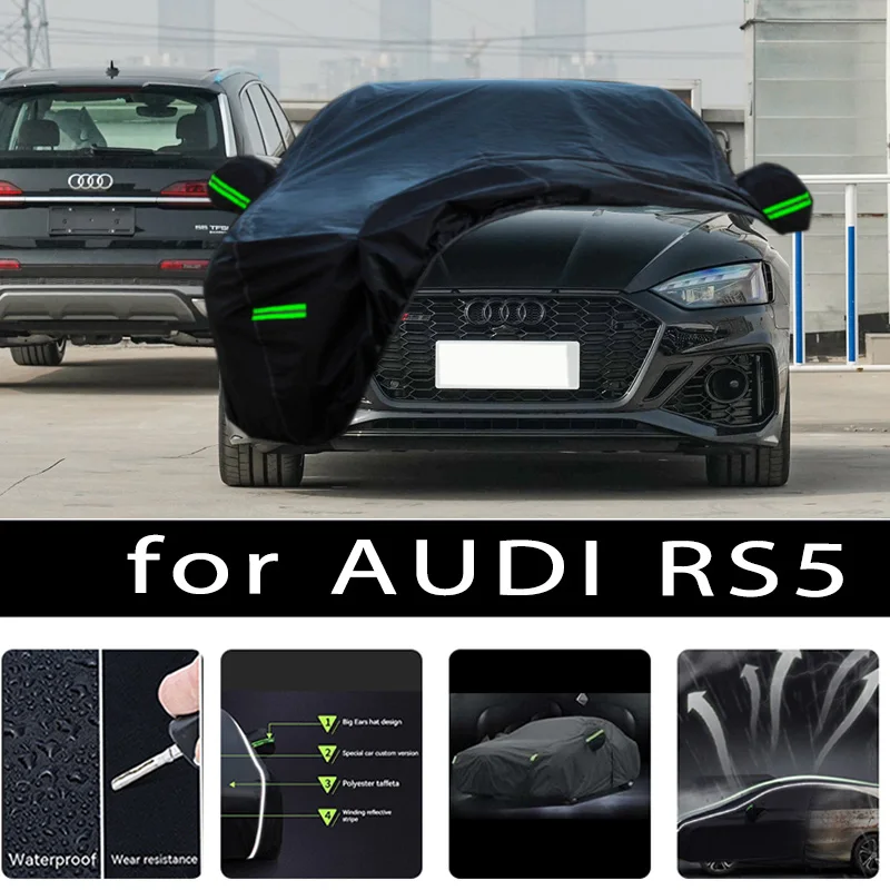 For AUDI RS5 Outdoor Protection Full Car Covers Snow Cover Sunshade Waterproof Dustproof Exterior Car accessories
For AUDI RS5 Outdoor Protection Full Car Covers Snow Cover Sunshade Waterproof Dustproof Exterior Car accessories