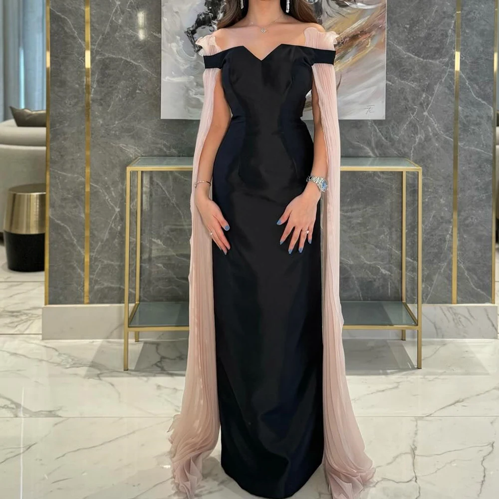 Customized Sexy Satin Straight Off the Shoulder Evening Dress Fashion Floor Length Boat Neck vestidos para mujer Custom Made
Customized Sexy Satin Straight Off the Shoulder Evening Dress Fashion Floor Length Boat Neck vestidos para mujer Custom Made