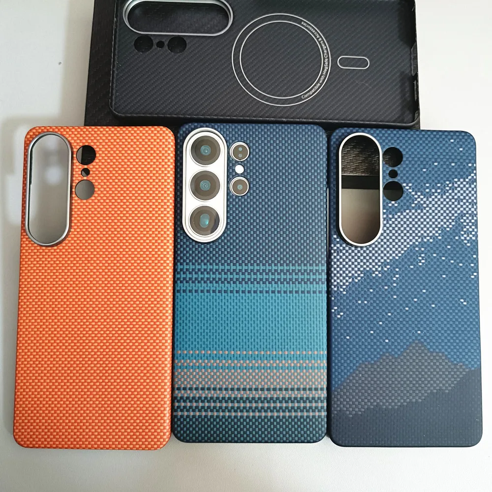 Genuine Aramid Carbon Fiber For Magsafe Case For Samsung Galaxy S26 Ultra Thin Hard Matte Starry Sky Sunset Magnetic Back Cover
Genuine Aramid Carbon Fiber For Magsafe Case For Samsung Galaxy S26 Ultra Thin Hard Matte Starry Sky Sunset Magnetic Back Cover