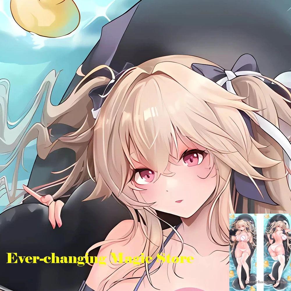 Декоративная подушка в стиле аниме, двухсторонняя наволочка Dakimakura Waifu, с рисунком под одежду