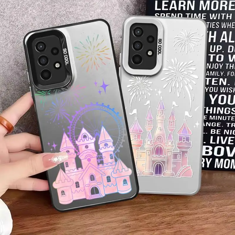 Case For Samsung Galaxy A54 A52 A14 A53 A34 A13 A12 A23 A33 A71 A32 A51 A24 A72 Phone Cover Silicone Funda Pink Glitter Castle
Case For Samsung Galaxy A54 A52 A14 A53 A34 A13 A12 A23 A33 A71 A32 A51 A24 A72 Phone Cover Silicone Funda Pink Glitter Castle