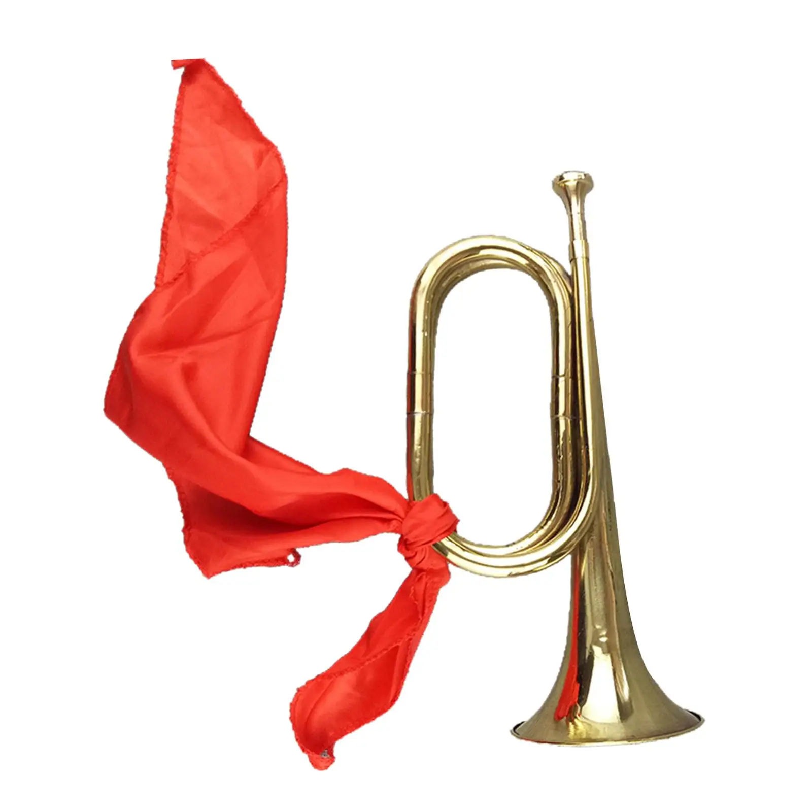 Brass Bugles Cheering trumpet Trumpet Orchestra with Cloth for Show Exercise Beginners
Brass Bugles Cheering trumpet Trumpet Orchestra with Cloth for Show Exercise Beginners
