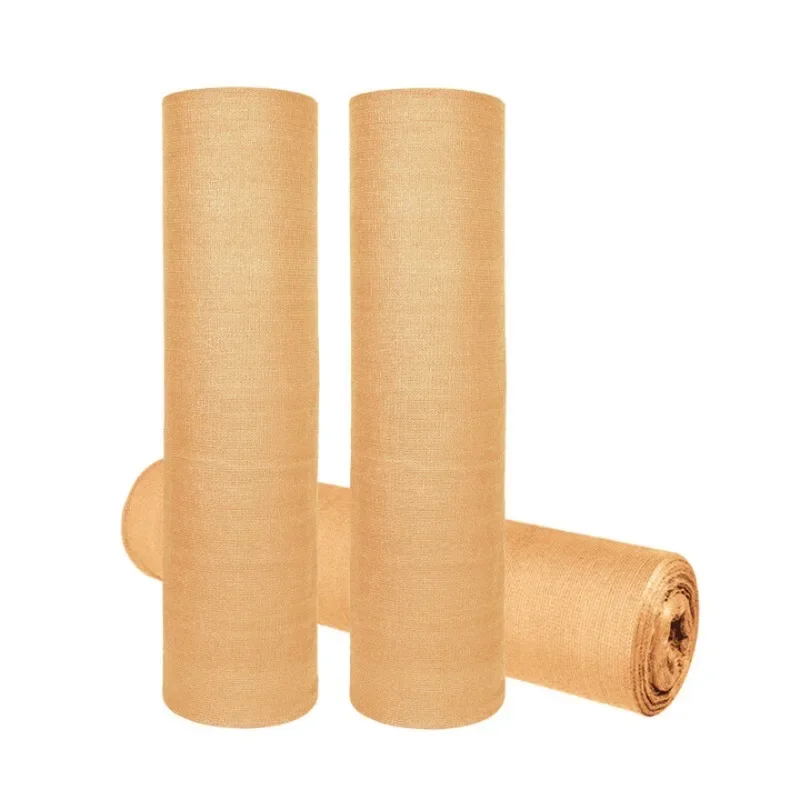 Yellow sunshade net 6 * 50m 70g/square meter cover soil camouflage dust net thickened
Yellow sunshade net 6 * 50m 70g/square meter cover soil camouflage dust net thickened