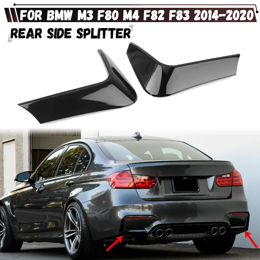 Задний бампер, сплиттер, спойлеры Canard, внешние детали для BMW M3 F80 M4 F82 F83 2014-2020, защита заднего угла, губа
Задний бампер, сплиттер, спойлеры Canard, внешние детали для BMW M3 F80 M4 F82 F83 2014-2020, защита заднего угла, губа