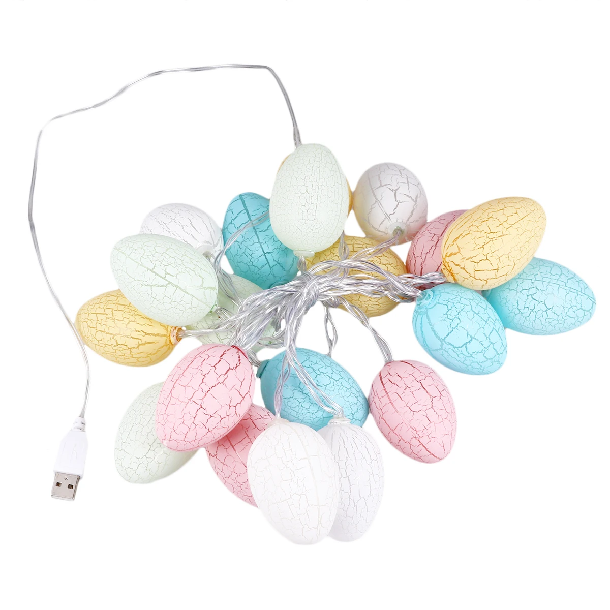 Easter Egg String Lights Garland Decorative LED USB Powered Party Garden Yard Ornament DIY Decoration
Easter Egg String Lights Garland Decorative LED USB Powered Party Garden Yard Ornament DIY Decoration