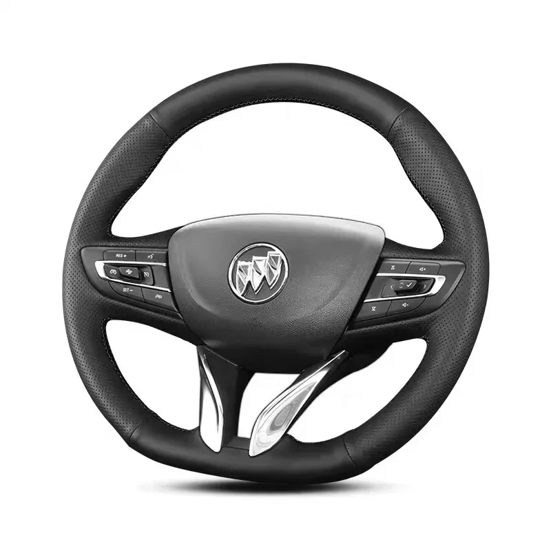 Для Buick Verano Pro Encore 20-22 черный кожаный чехол на руль «сделай сам», сшитый вручную, внутренний чехол на ручку
Для Buick Verano Pro Encore 20-22 черный кожаный чехол на руль «сделай сам», сшитый вручную, внутренний чехол на ручку