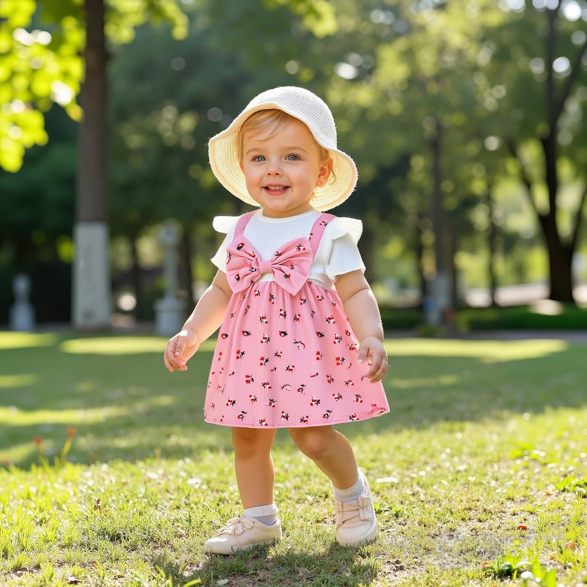 Baby Clothes Summer Butterfly And Floral Patterns Back Strap Fake Two Piece Baby Girl Dress Cute Girls Princess Dresses
Baby Clothes Summer Butterfly And Floral Patterns Back Strap Fake Two Piece Baby Girl Dress Cute Girls Princess Dresses