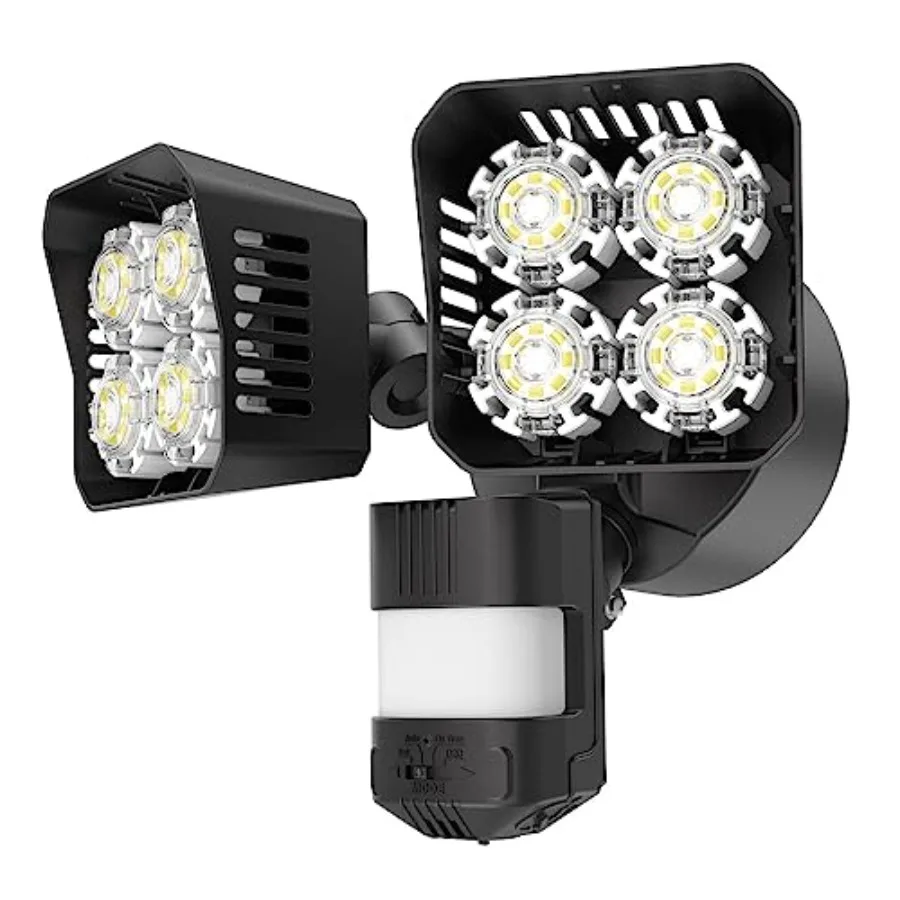 36W 3600LM LED Motion Sensor Outdoor Light, 50, 000 Hrs Lifespan Security Light, 350W Equiv 5000K Dusk to Dawn IP65 Flood Light
36W 3600LM LED Motion Sensor Outdoor Light, 50, 000 Hrs Lifespan Security Light, 350W Equiv 5000K Dusk to Dawn IP65 Flood Light