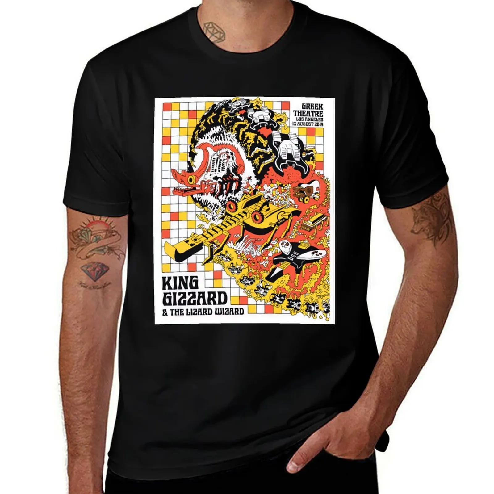 men T-Shirt shirt Los Angeles - 2019 t casual the man for Lizard Wizard and man shirts t King graphic Gizzard
men T-Shirt shirt Los Angeles - 2019 t casual the man for Lizard Wizard and man shirts t King graphic Gizzard