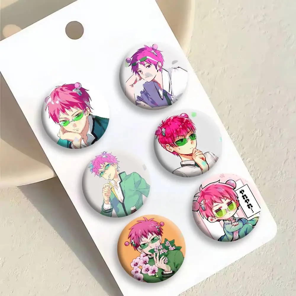 S-Saiki K-Kusuo Brooches Cartoon Badge Pins Backpack Hat Accessories Friend Gift
S-Saiki K-Kusuo Brooches Cartoon Badge Pins Backpack Hat Accessories Friend Gift