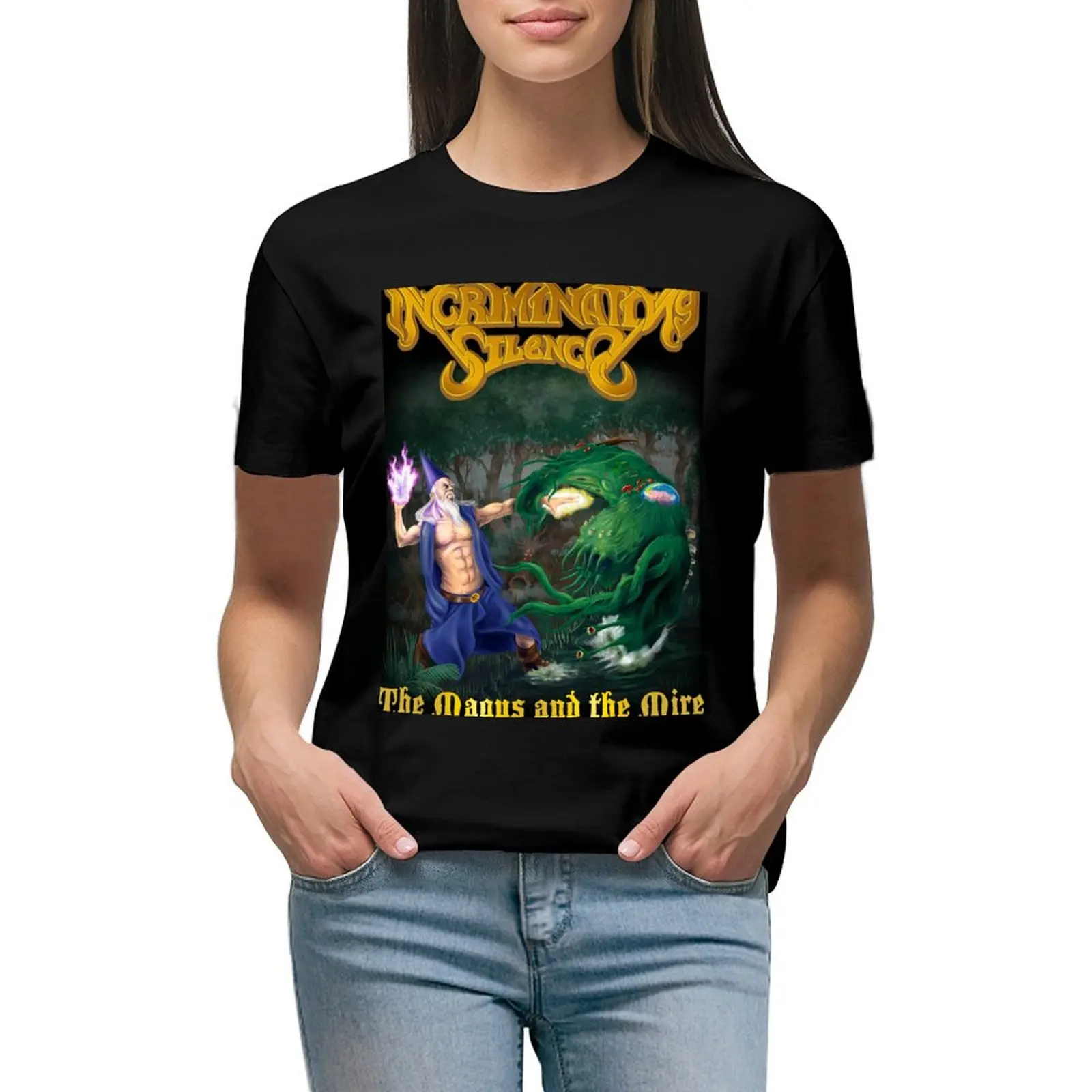 Magus and the Mire T-Shirt anime clothes tops aesthetic clothes cute clothes T-shirts for Women
Magus and the Mire T-Shirt anime clothes tops aesthetic clothes cute clothes T-shirts for Women