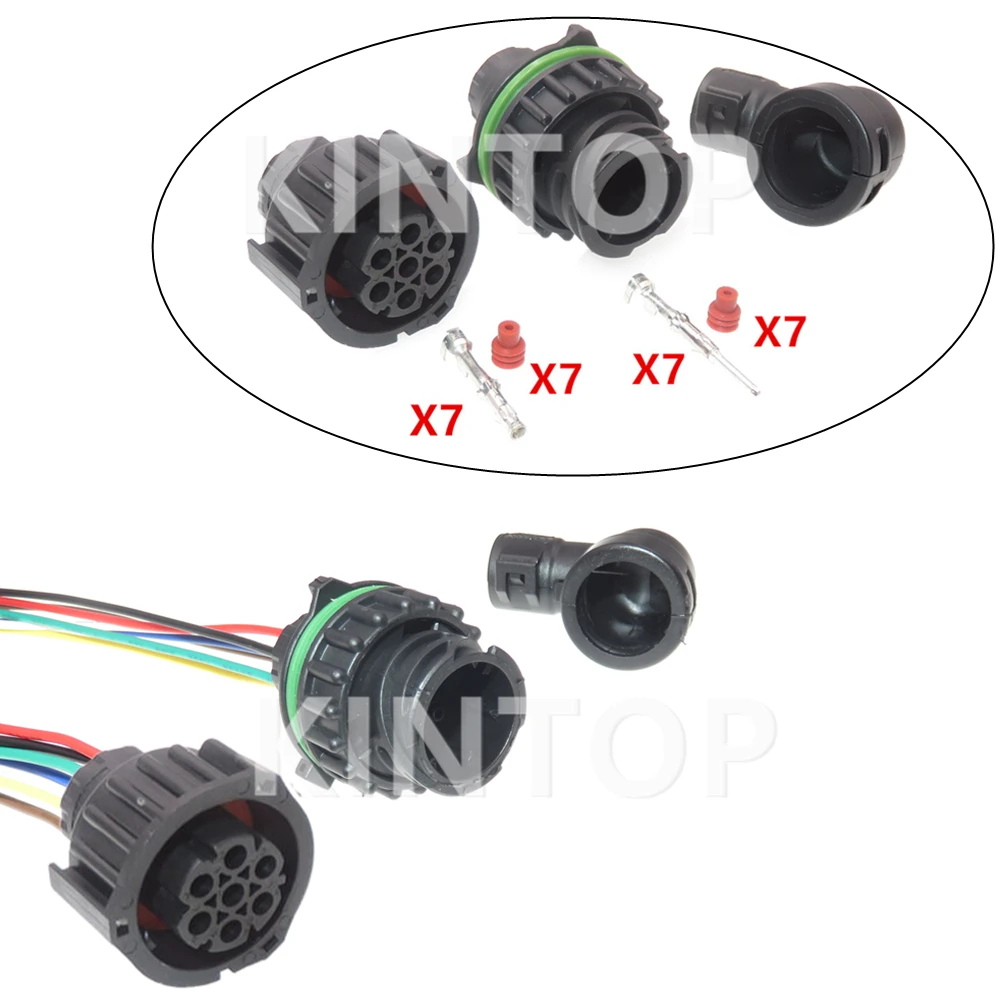 1 Set 7 Pins 968421-1 965570-1 Car FogLamp Waterproof Connector Auto Taillight Wire Socket AC Assembly 1718230 967650-1 965783-1
1 Set 7 Pins 968421-1 965570-1 Car FogLamp Waterproof Connector Auto Taillight Wire Socket AC Assembly 1718230 967650-1 965783-1