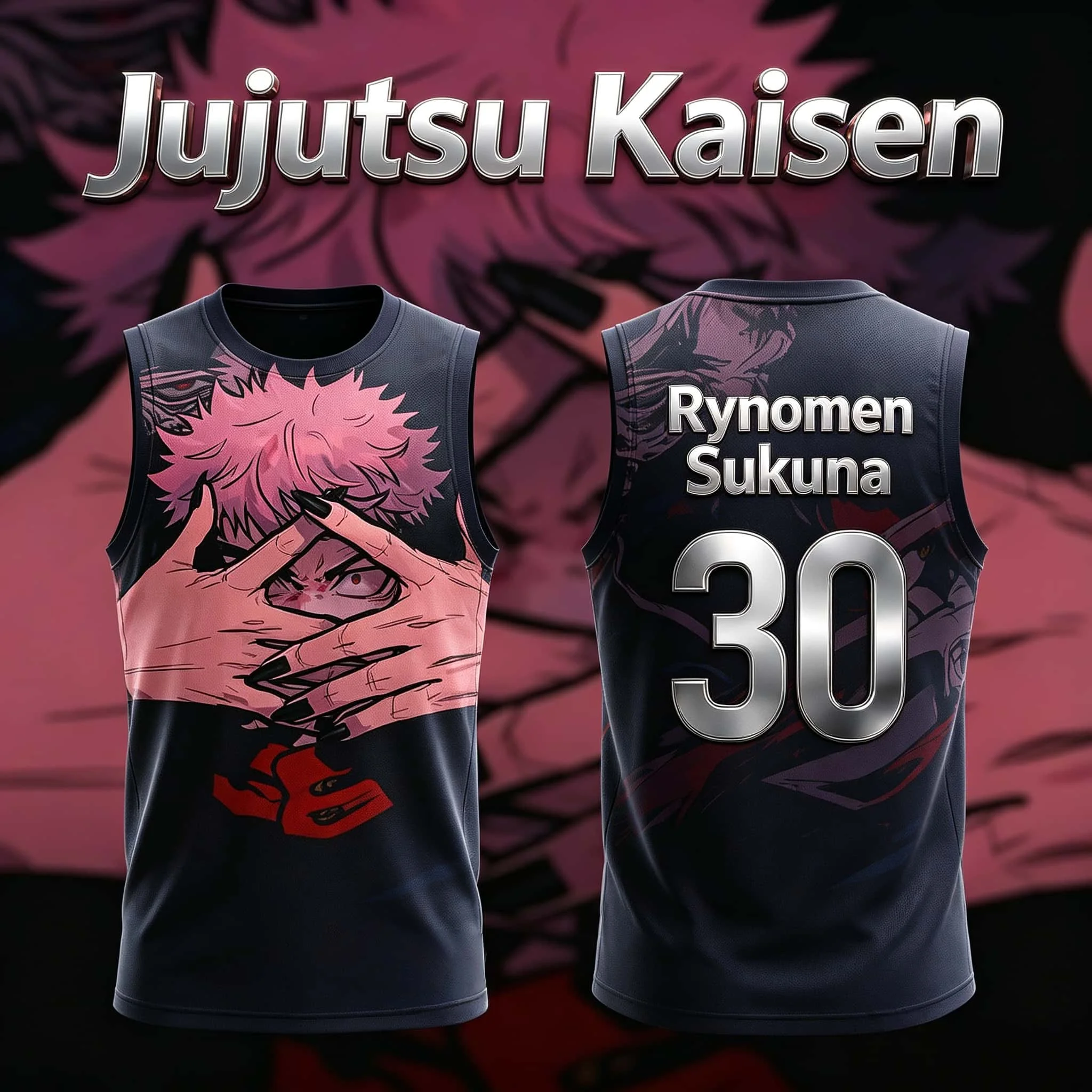 Jujutsu Kaisen Ryomen Sukuna Anime Print Tank Top Men Streetwear Quick Dry Sleeveless Summer Casual Sport Harajuku Graphic Tops
Jujutsu Kaisen Ryomen Sukuna Anime Print Tank Top Men Streetwear Quick Dry Sleeveless Summer Casual Sport Harajuku Graphic Tops