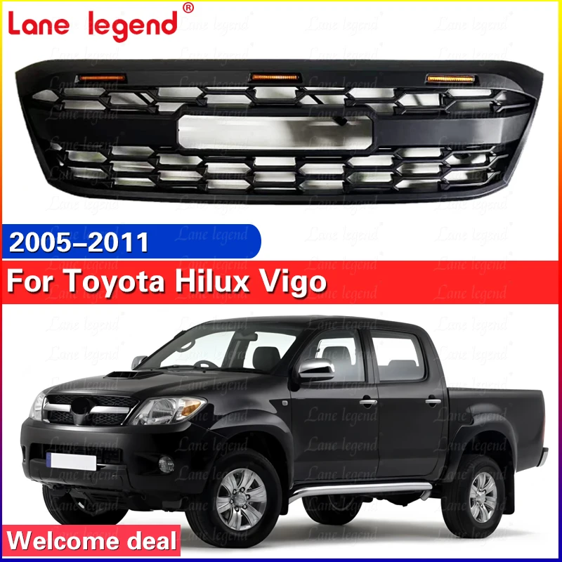 Car Front Racing Grill Grills Mesh Front Bumper Grilles For Toyota Hilux Vigo 2005-2011 Modified Racing Grille Grid Mesh Cover
Car Front Racing Grill Grills Mesh Front Bumper Grilles For Toyota Hilux Vigo 2005-2011 Modified Racing Grille Grid Mesh Cover