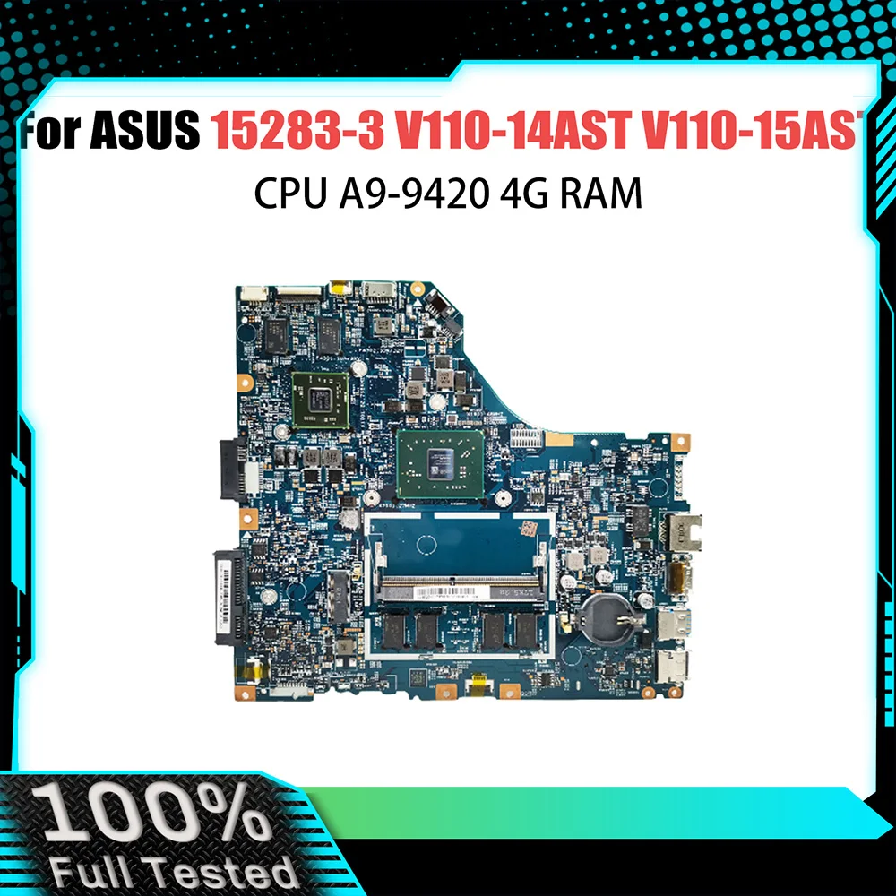 For Lenovo v110-14ast 15283-3448 08A01 0031 motherboard RAM 4G AMD processor E2 9010U CPU 100% test Ideapad V110-14AST 15283-3
For Lenovo v110-14ast 15283-3448 08A01 0031 motherboard RAM 4G AMD processor E2 9010U CPU 100% test Ideapad V110-14AST 15283-3