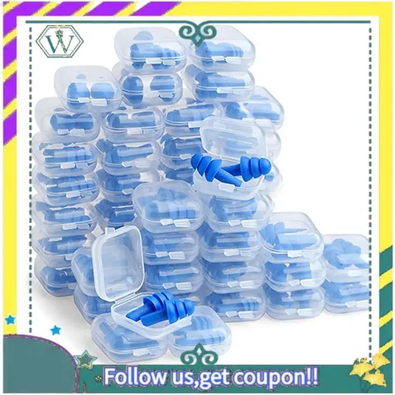 NEW Soft Silicone Earplugs Waterproof Swimming Ear Plugs Reusable Noise Reduction Sleeping Ear Plugs Hearing Protector
NEW Soft Silicone Earplugs Waterproof Swimming Ear Plugs Reusable Noise Reduction Sleeping Ear Plugs Hearing Protector