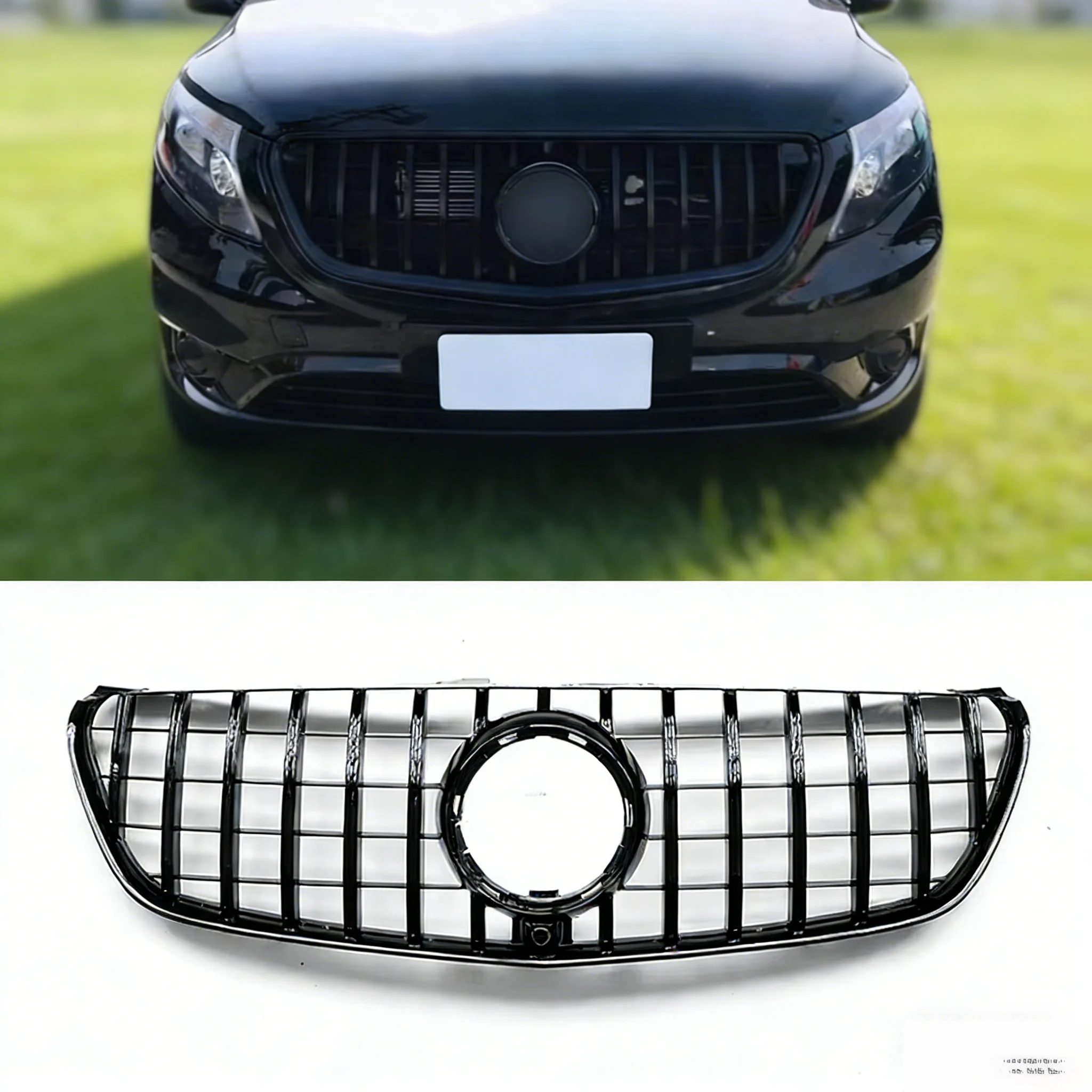 Racing GT R Grill Tuning Accessories Front Grille For Mercedes-Benz V-Class W447 V260 V250 2015-2019 Front Bumper
Racing GT R Grill Tuning Accessories Front Grille For Mercedes-Benz V-Class W447 V260 V250 2015-2019 Front Bumper