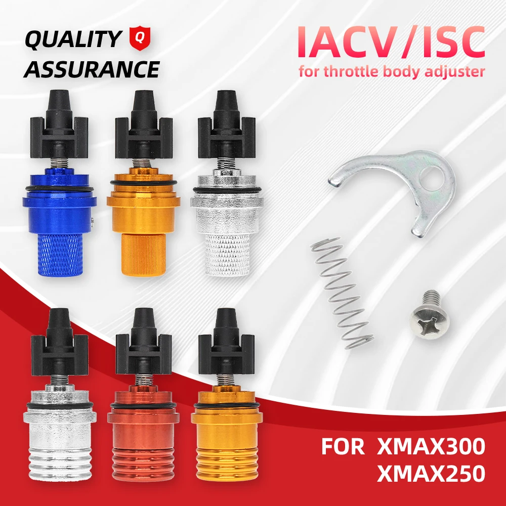 For Yamaha XMAX250 XMAX300 ISC IACV Manual Idle Adjuster Throttle Body Idle Speed Control Valve
For Yamaha XMAX250 XMAX300 ISC IACV Manual Idle Adjuster Throttle Body Idle Speed Control Valve