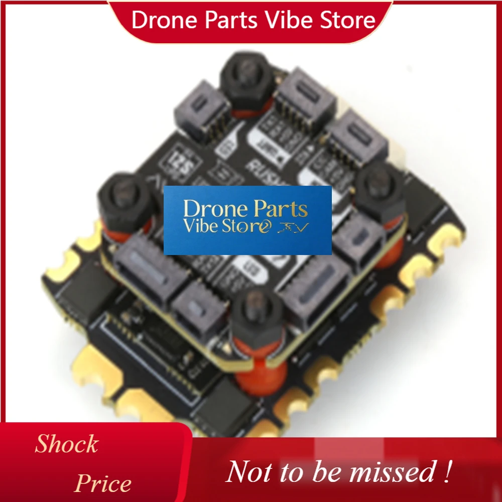 DParts1RUSHFPV RUSH BLADE F722 Mini Flight Controller Analog / Digital W/ AM32 4in1 60A ESC Stack 20x20mm For RC FPV Racing Dron