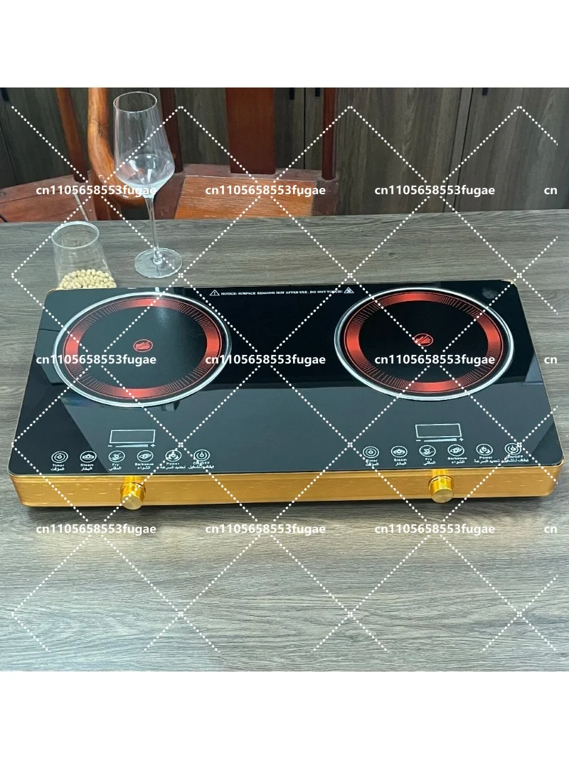 High Power 220V Double Burner Induction Stove 2 Hob Electric Cooktop Ceramic Kitchen
High Power 220V Double Burner Induction Stove 2 Hob Electric Cooktop Ceramic Kitchen