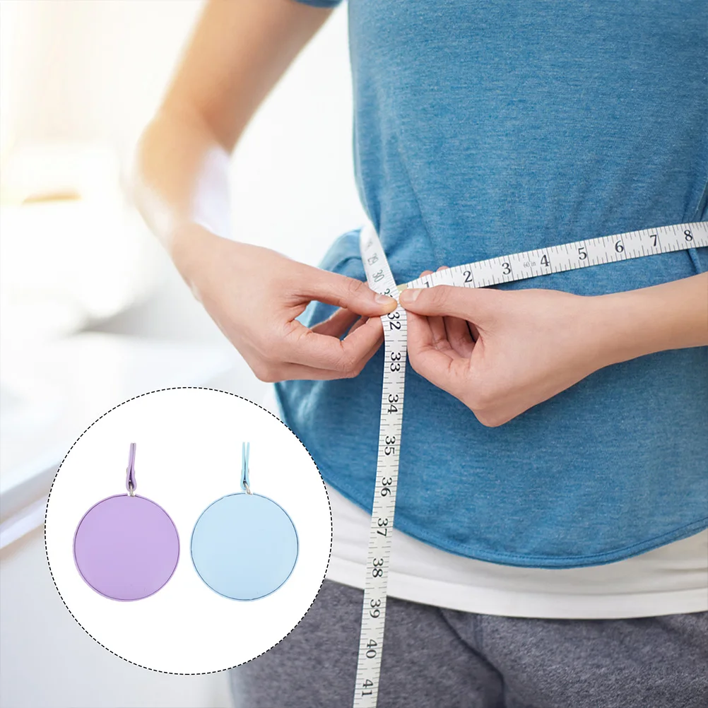 2Pcs Tape Measure Premium Portable Compact Flexible Body Measuring Tool for Sewing Home Waist Lightweight Round Shape
2Pcs Tape Measure Premium Portable Compact Flexible Body Measuring Tool for Sewing Home Waist Lightweight Round Shape