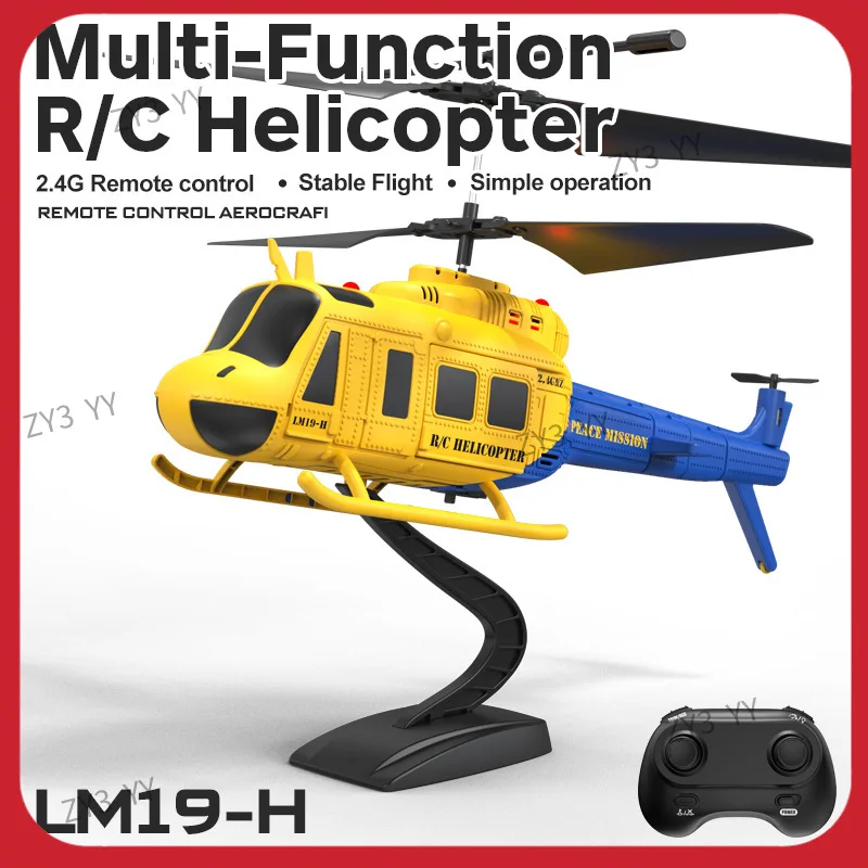 LM19 H Rc Helicopter Huey Three Point Five Channel Two Point Four G Remote Control Stable Flight Simple Operation Three Speed
LM19 H Rc Helicopter Huey Three Point Five Channel Two Point Four G Remote Control Stable Flight Simple Operation Three Speed