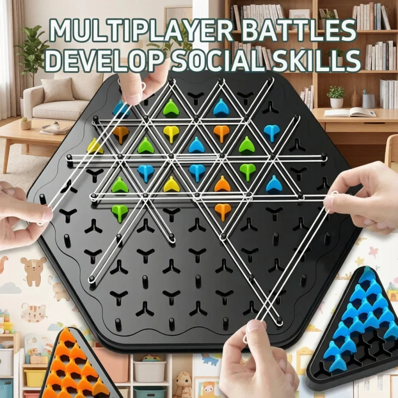 Triangle Chess Splendor Duel Board Game 2 Players Strategy Family Fun Logic Tabletop Toy for Kids Adults
Triangle Chess Splendor Duel Board Game 2 Players Strategy Family Fun Logic Tabletop Toy for Kids Adults