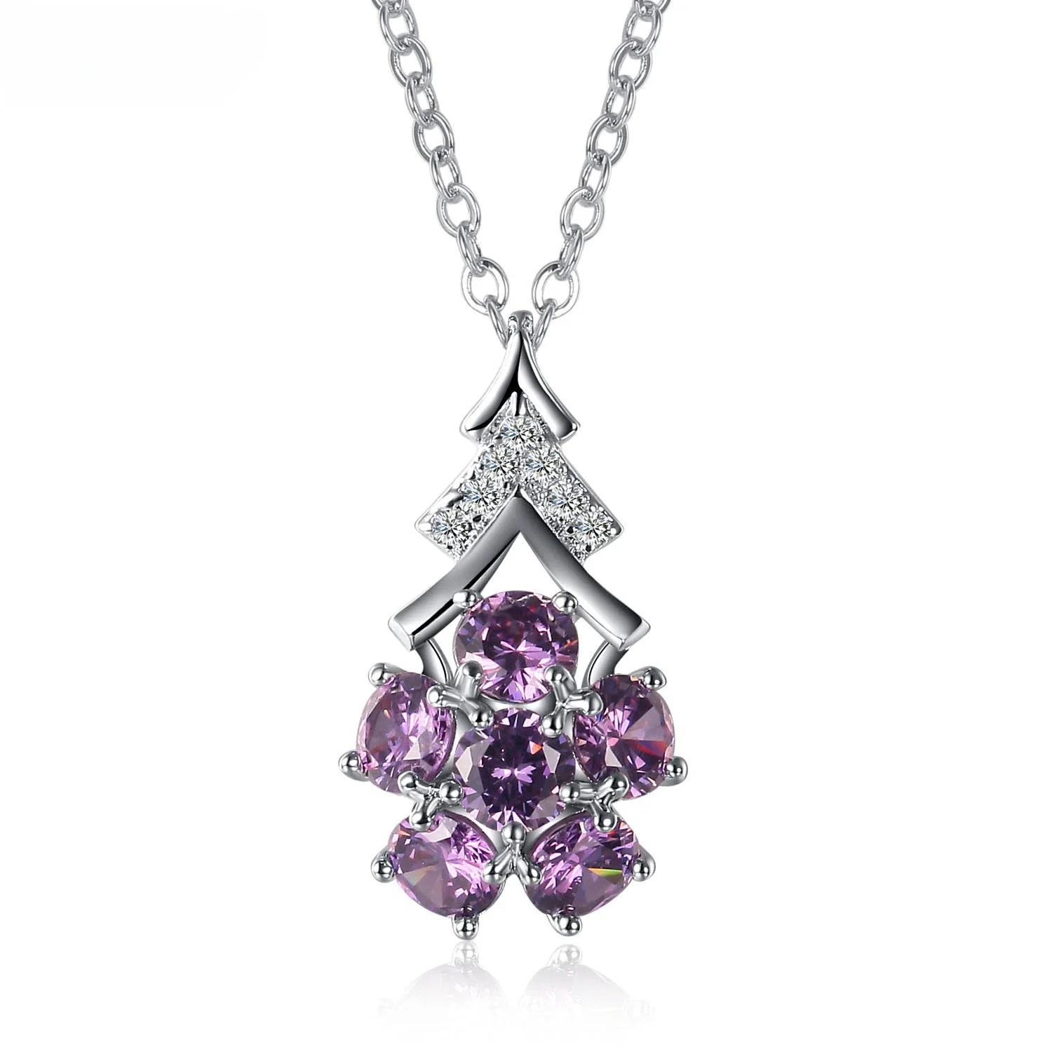 Iced Out Pendants for Cuban Link Plum Blossom Gold plated Zircon Flower-shaped Necklace Purple Jewelry Women
Iced Out Pendants for Cuban Link Plum Blossom Gold plated Zircon Flower-shaped Necklace Purple Jewelry Women