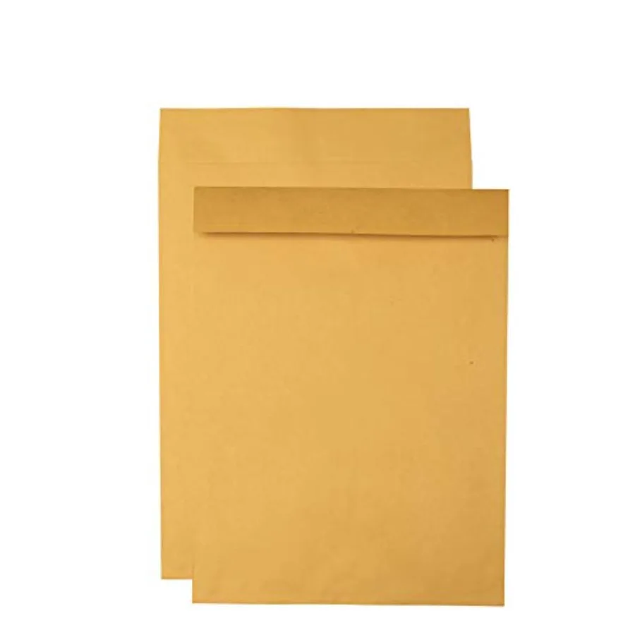 Jumbo Kraft Envelopes Ungummed Catalog Envelopes for Storing and Organizing 28 lb Kraft Paper 25 per Box QUA42356 Brown Kraft
Jumbo Kraft Envelopes Ungummed Catalog Envelopes for Storing and Organizing 28 lb Kraft Paper 25 per Box QUA42356 Brown Kraft