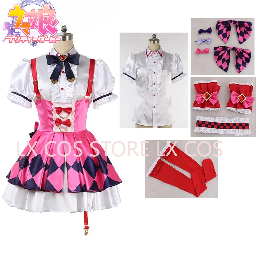 Uma musume Pretty Derby Smart Falcon Косплей Костюм для Хэллоуина, Рождества, карнавала, вечеринки
Uma musume Pretty Derby Smart Falcon Косплей Костюм для Хэллоуина, Рождества, карнавала, вечеринки