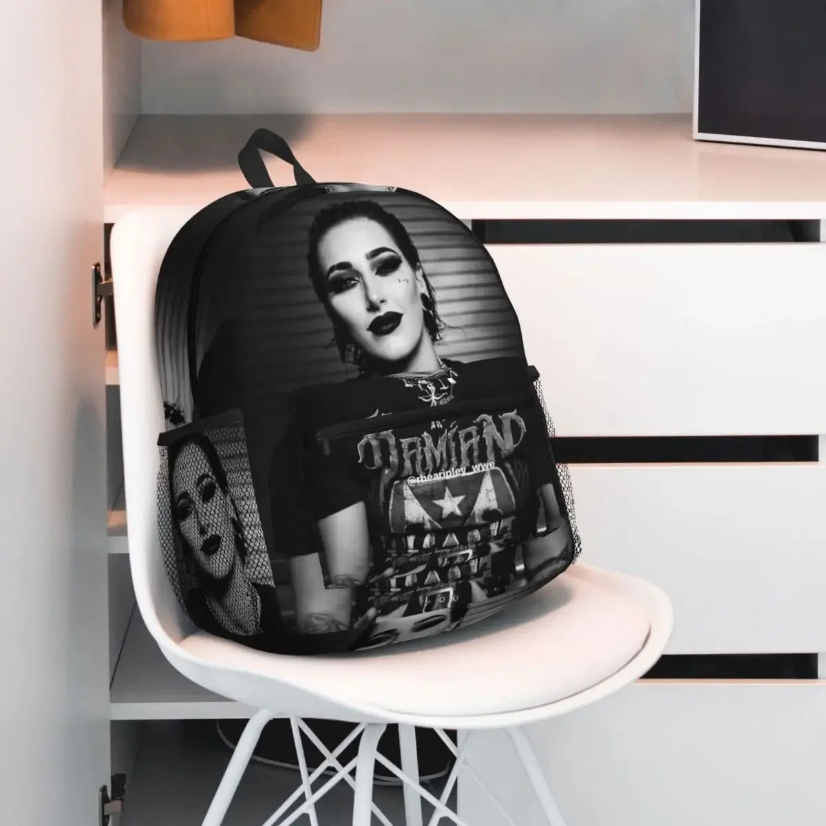 She Is My Mami Rhea Ripley Bootleg Wrestler Student Backpack School Bag Hiking Daypack for Boys Girls Bookbag Shoulder Bags
She Is My Mami Rhea Ripley Bootleg Wrestler Student Backpack School Bag Hiking Daypack for Boys Girls Bookbag Shoulder Bags