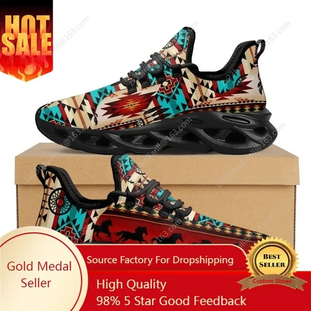 Sneakers American Ethnic Tribal Aztec Printed Non-slip Outdoor Platform Shoes Fashion Mesh Shock Absorption Vulcanized Shoes New
Sneakers American Ethnic Tribal Aztec Printed Non-slip Outdoor Platform Shoes Fashion Mesh Shock Absorption Vulcanized Shoes New